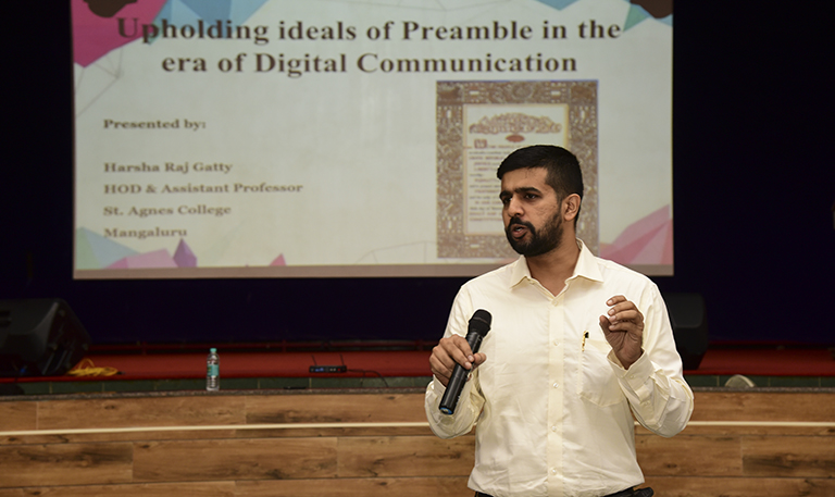 A talk on Communal Harmony